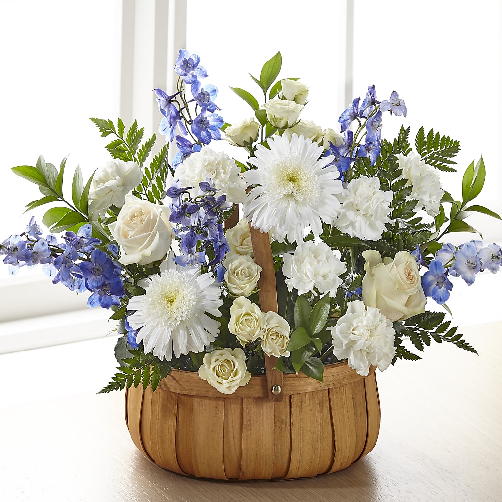 Harmony & Grace Basket – Yadilynn Flowers Llc, Orange CA