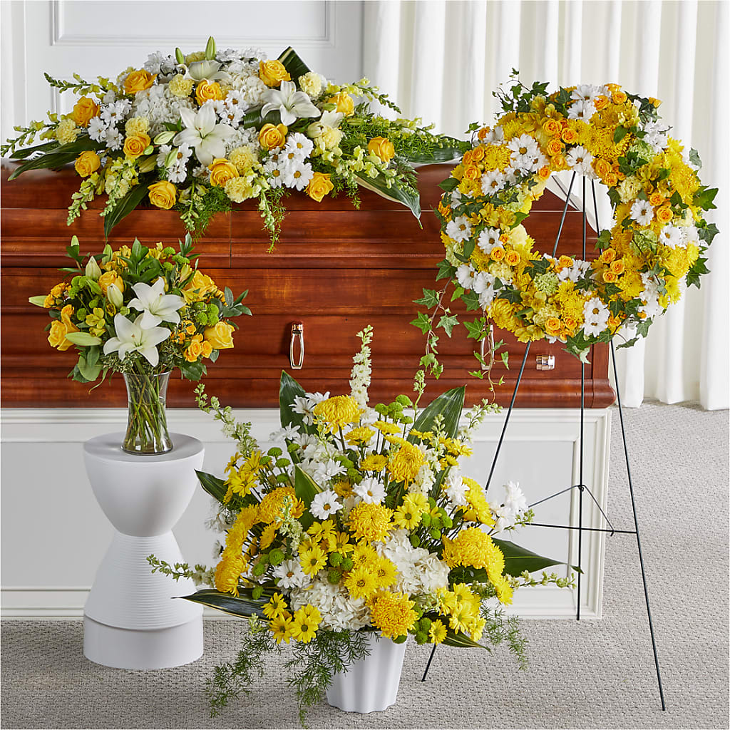 Warm Remembrance Bundles – Yadilynn Flowers Llc, Orange CA