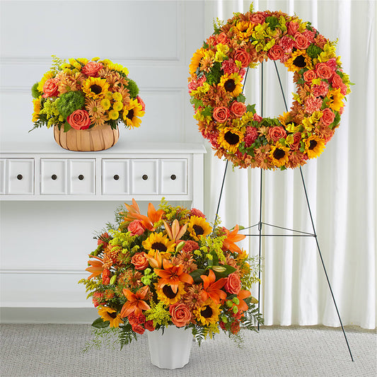 Heart of Gold Bundles – Yadilynn Flowers Llc, Orange CA