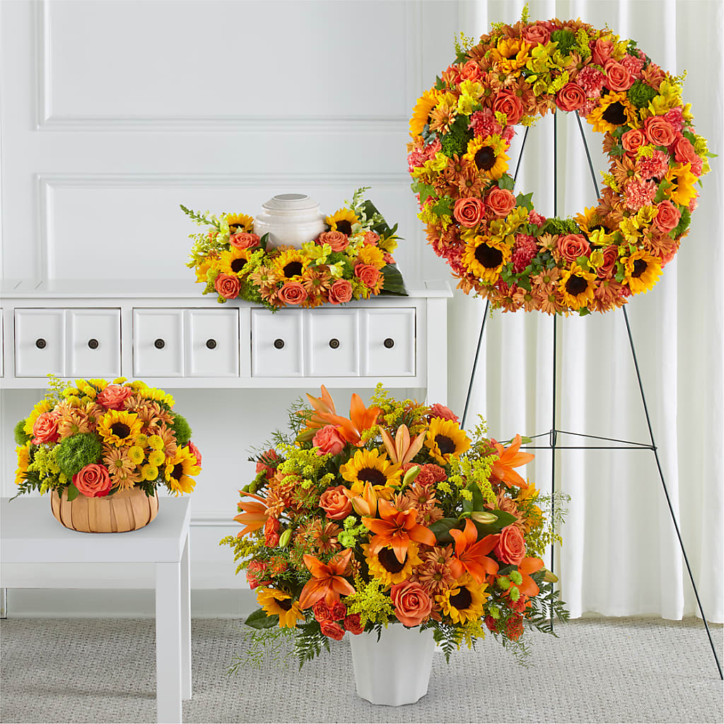 Heart of Gold Bundles – Yadilynn Flowers Llc, Orange CA