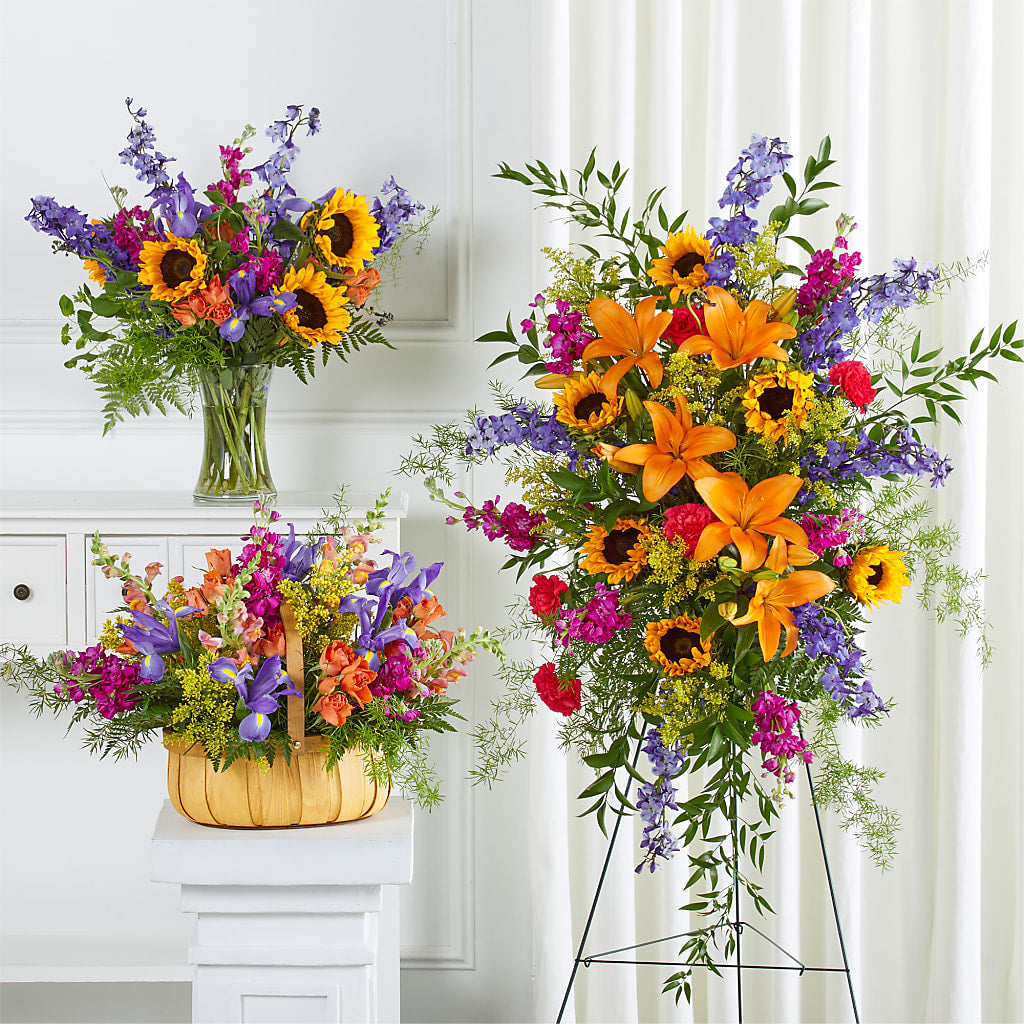 Majestic Memento Bundles – Yadilynn Flowers Llc, Orange CA