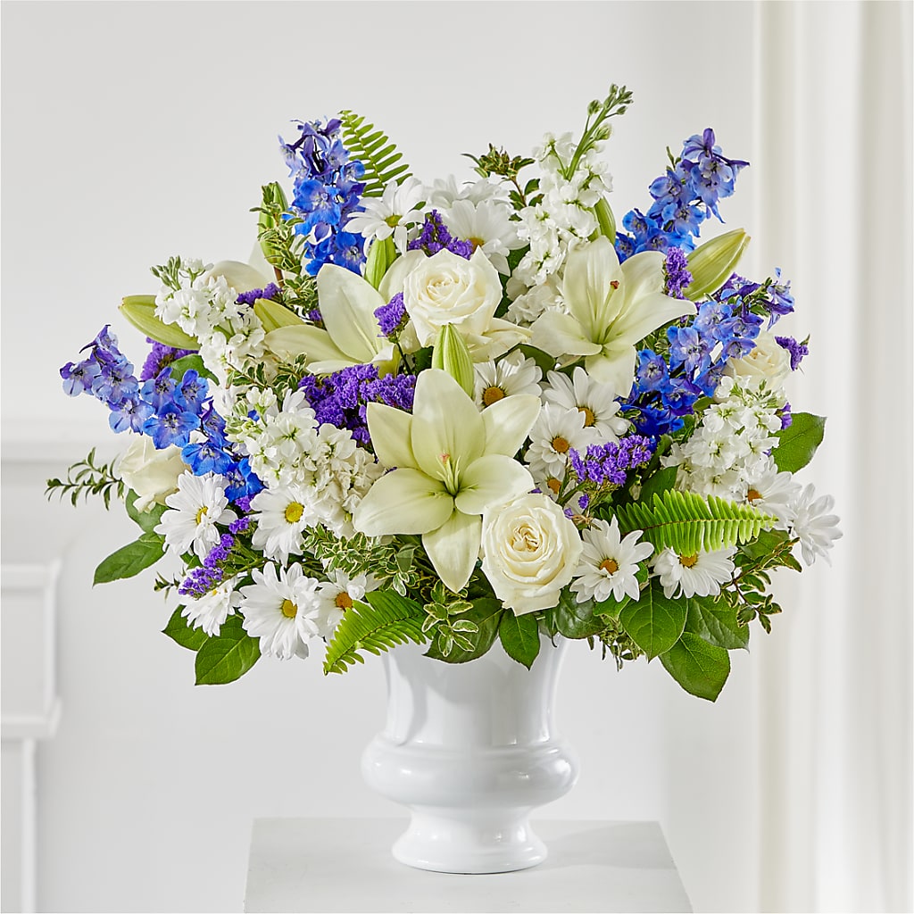 Expressions of Hope Urn Arrangement – Yadilynn Flowers Llc, Orange CA