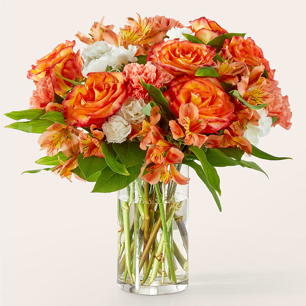 Apricot Glow Bouquet – Yadilynn Flowers Llc, Orange CA