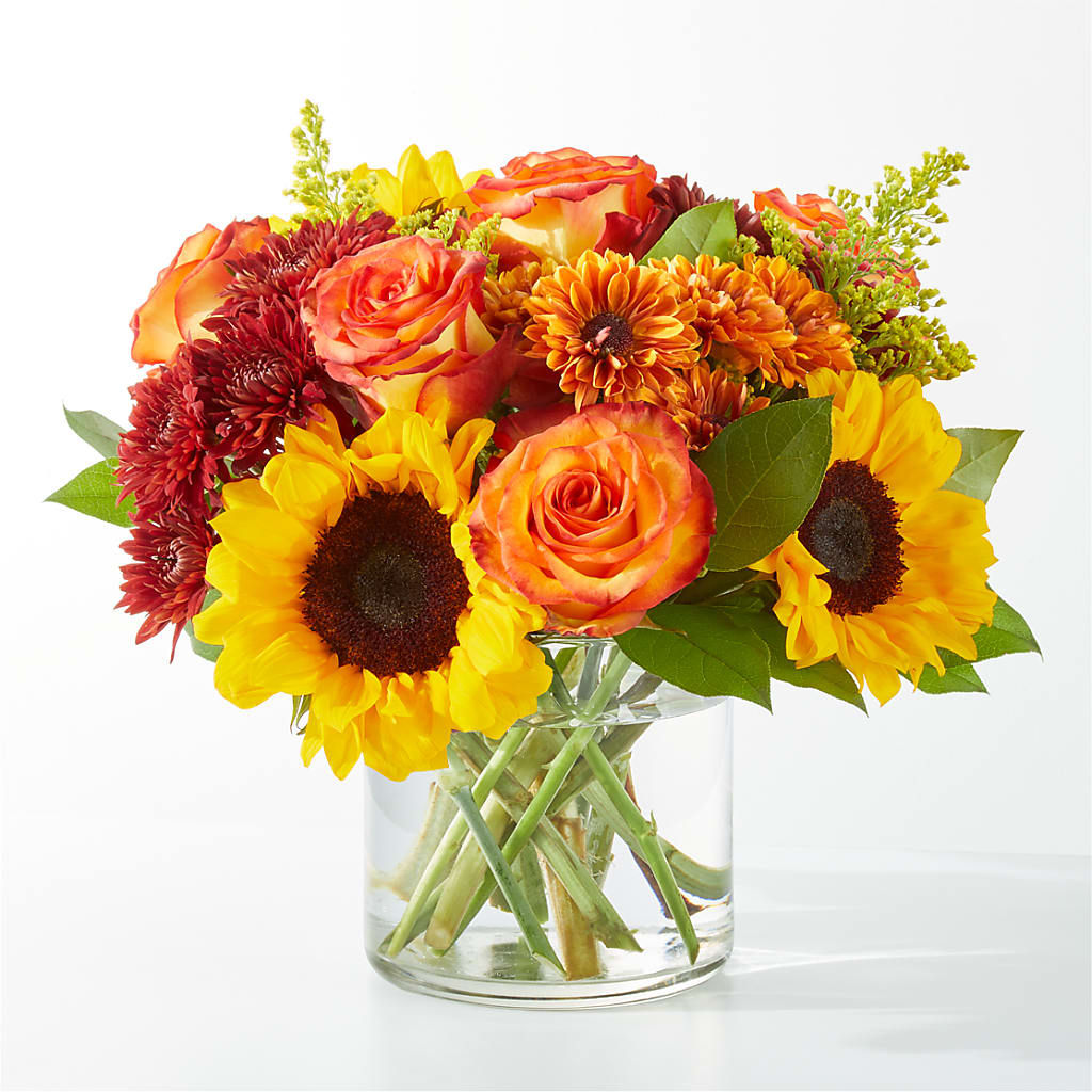 Flannel Scarf Bouquet – Yadilynn Flowers Llc, Orange CA