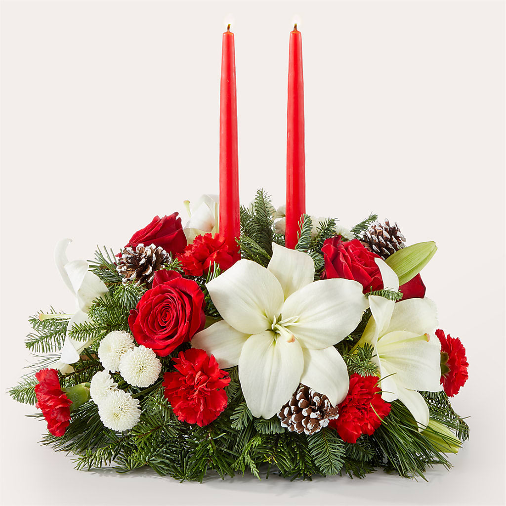 Seasonal Festivities Centerpiece – Yadilynn Flowers Llc, Orange CA