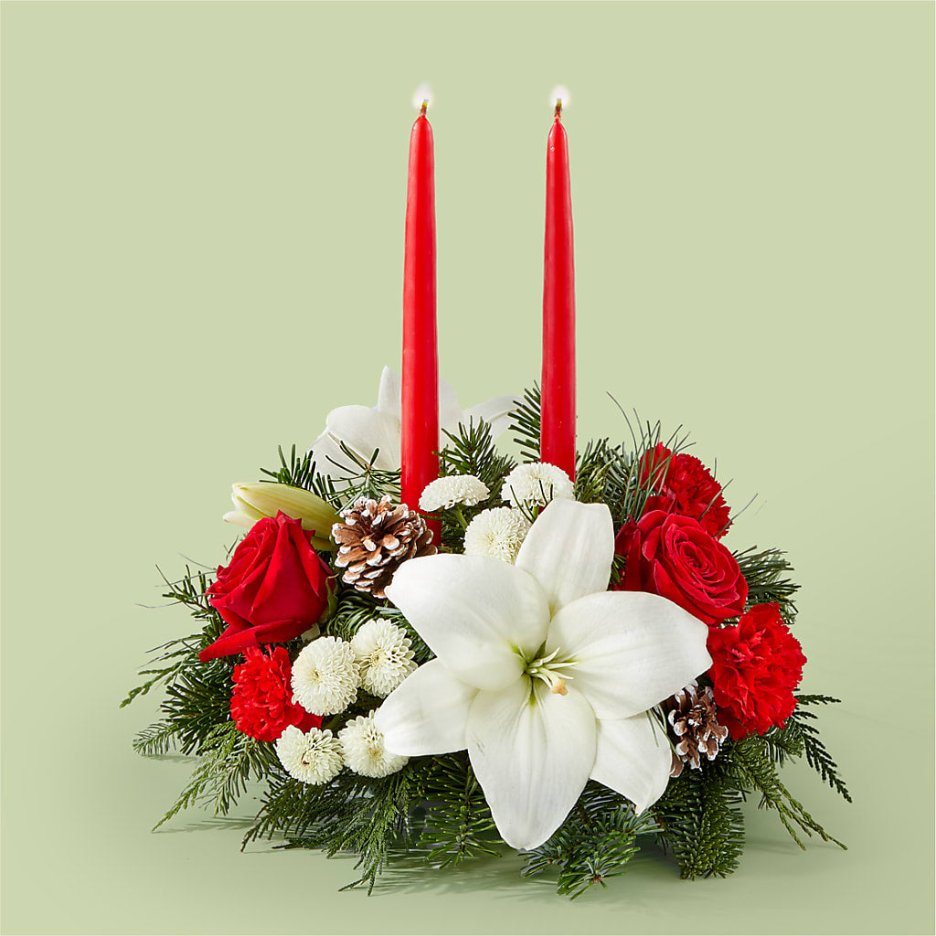 Seasonal Festivities Centerpiece – Yadilynn Flowers Llc, Orange CA