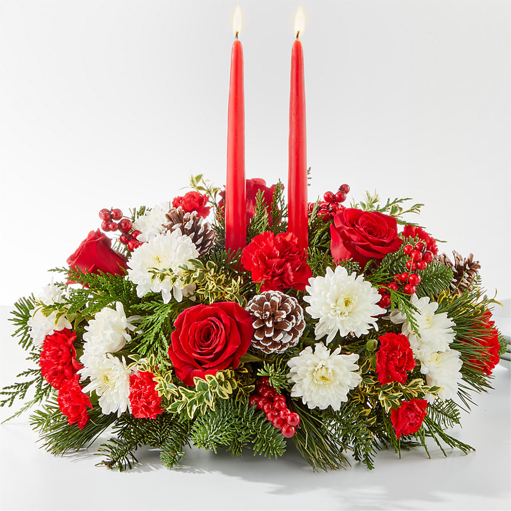 Holiday Soiree Centerpiece – Yadilynn Flowers Llc, Orange CA