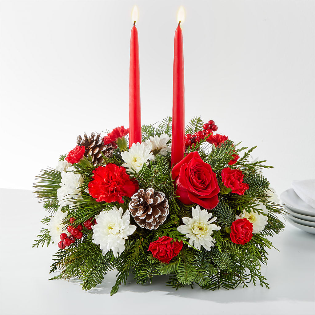 Holiday Soiree Centerpiece – Yadilynn Flowers Llc, Orange CA