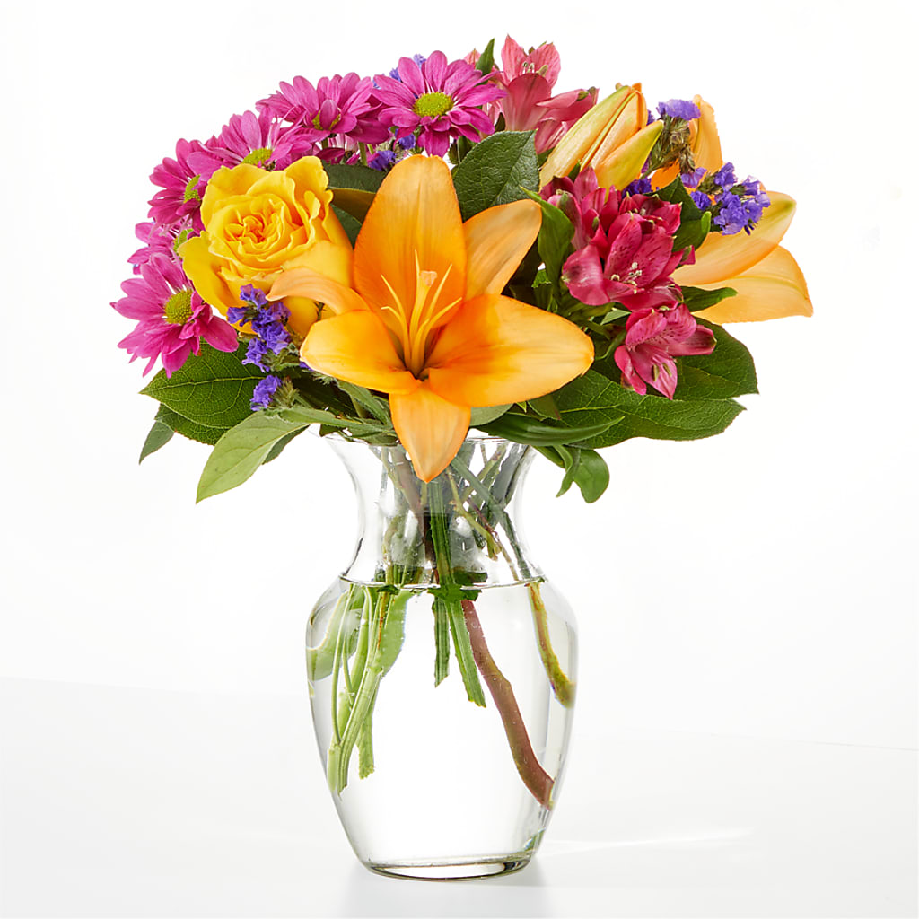 Colorful Visions Bouquet – Yadilynn Flowers Llc, Orange CA