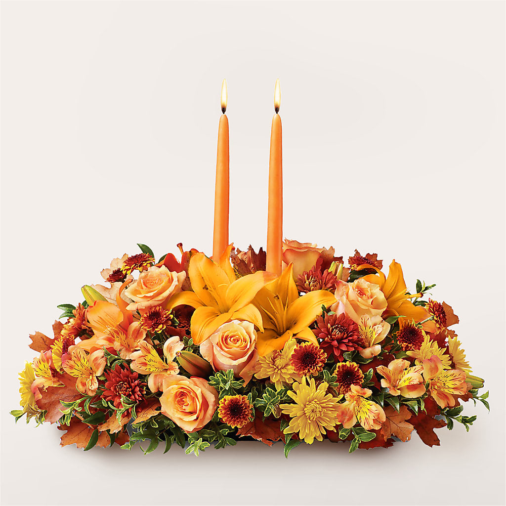 Traditions Centerpiece – Yadilynn Flowers Llc, Orange CA