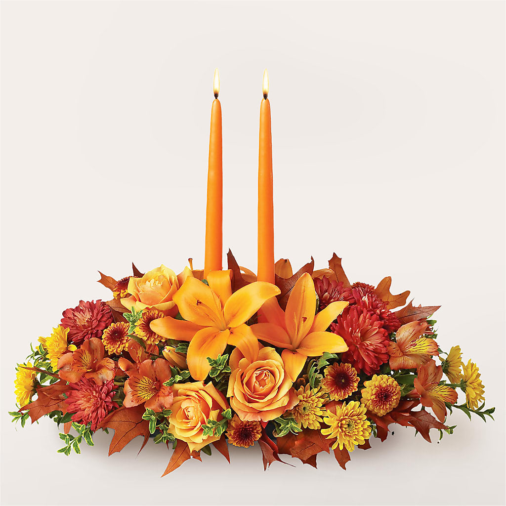 Traditions Centerpiece – Yadilynn Flowers Llc, Orange CA