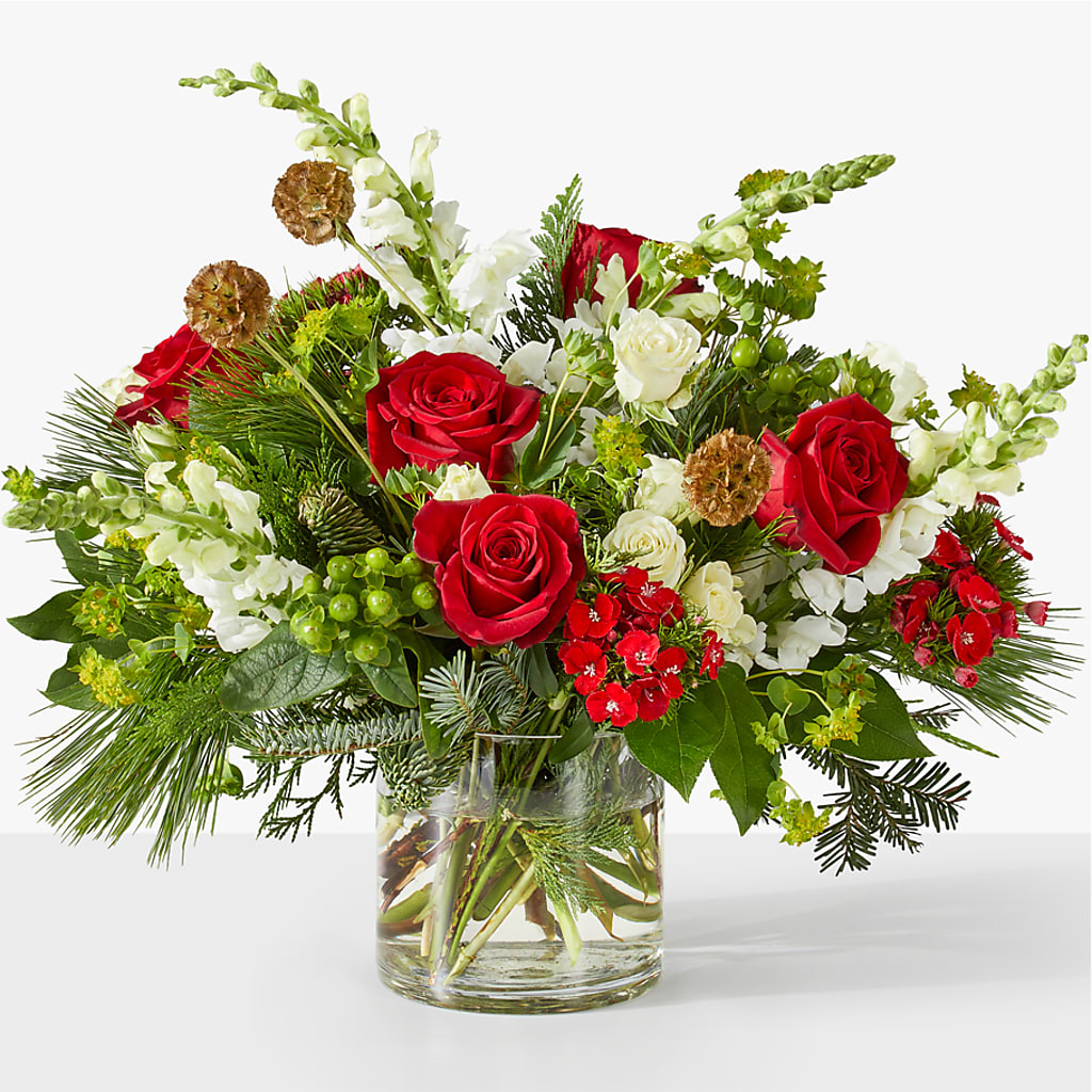 Deck the Halls Bouquet – Yadilynn Flowers Llc, Orange CA
