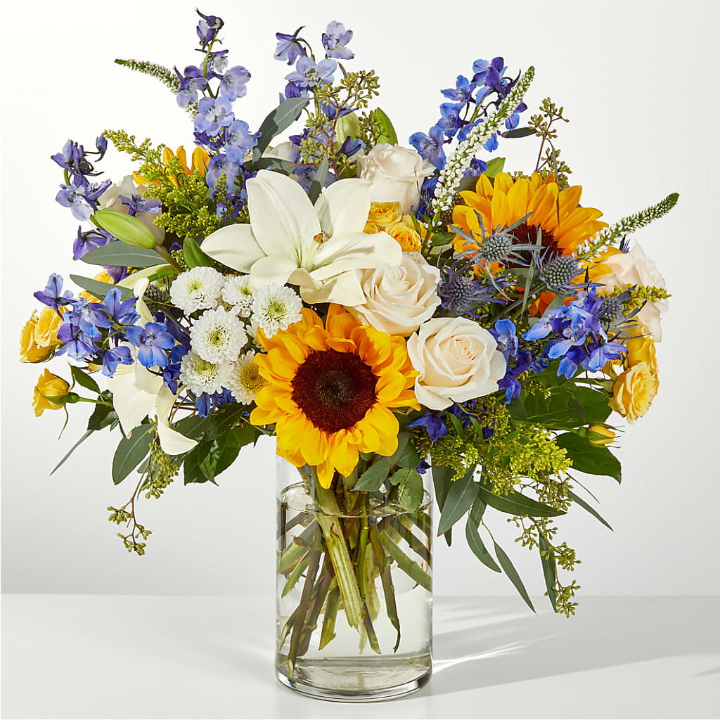 Wonderfully Sunny Bouquet – Yadilynn Flowers Llc, Orange CA