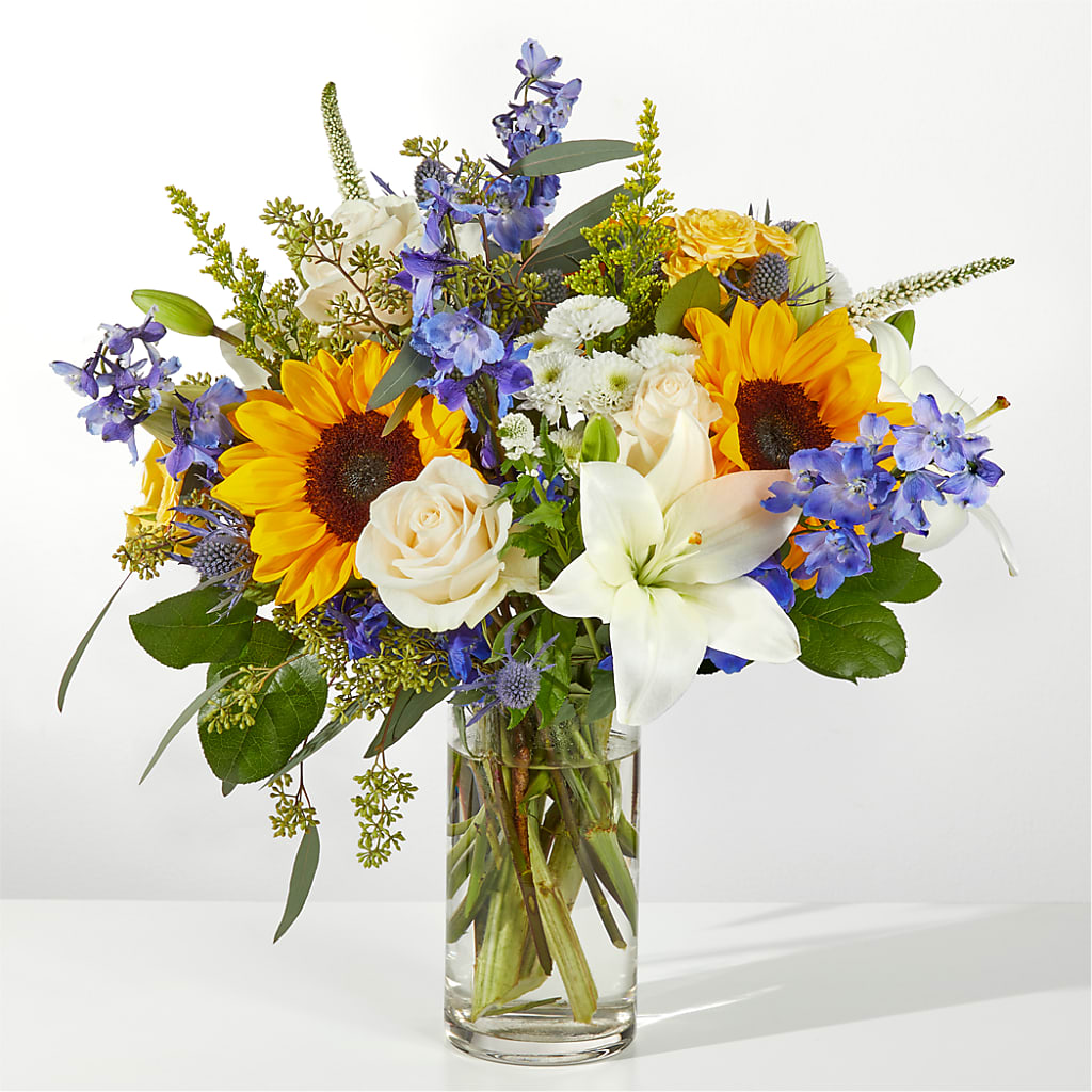 Wonderfully Sunny Bouquet – Yadilynn Flowers Llc, Orange CA