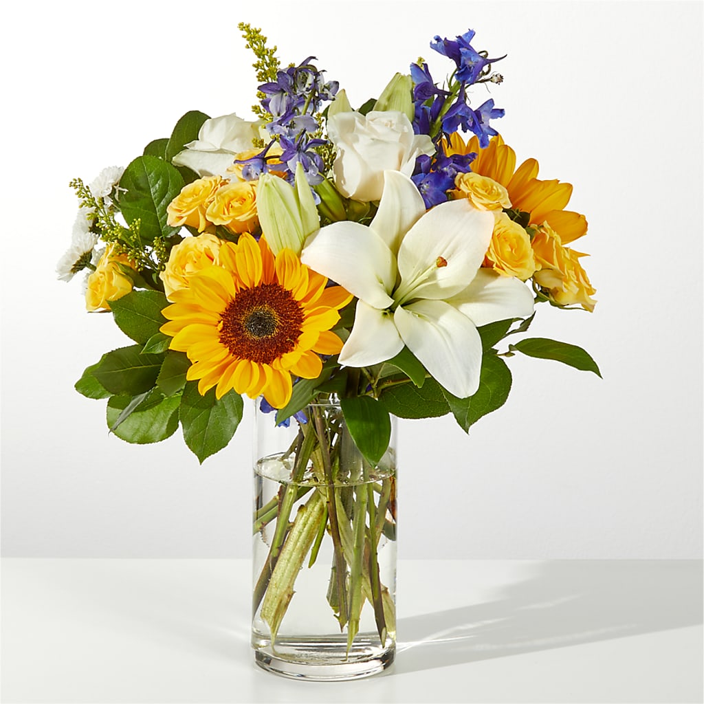 Wonderfully Sunny Bouquet – Yadilynn Flowers Llc, Orange CA