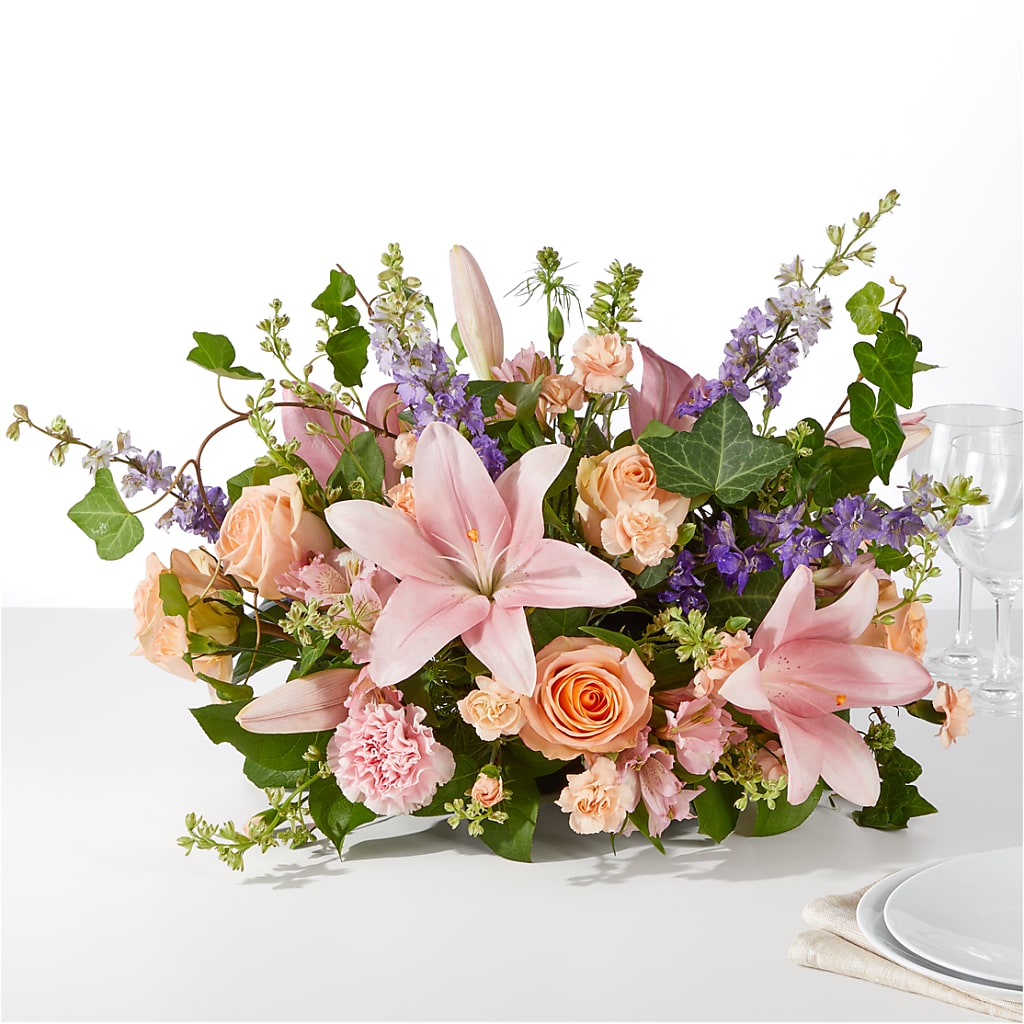Blossom Time Centerpiece – Yadilynn Flowers Llc, Orange CA