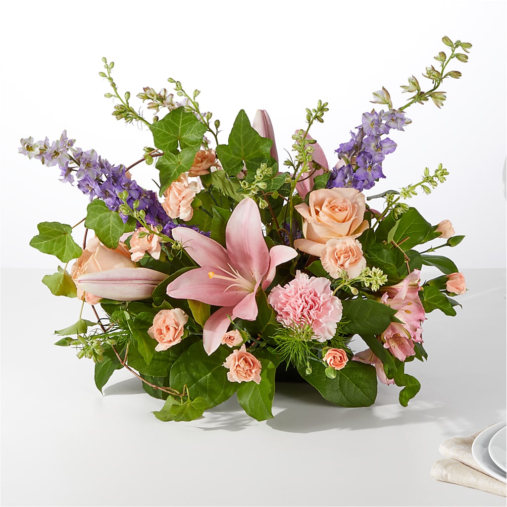 Blossom Time Centerpiece – Yadilynn Flowers Llc, Orange CA