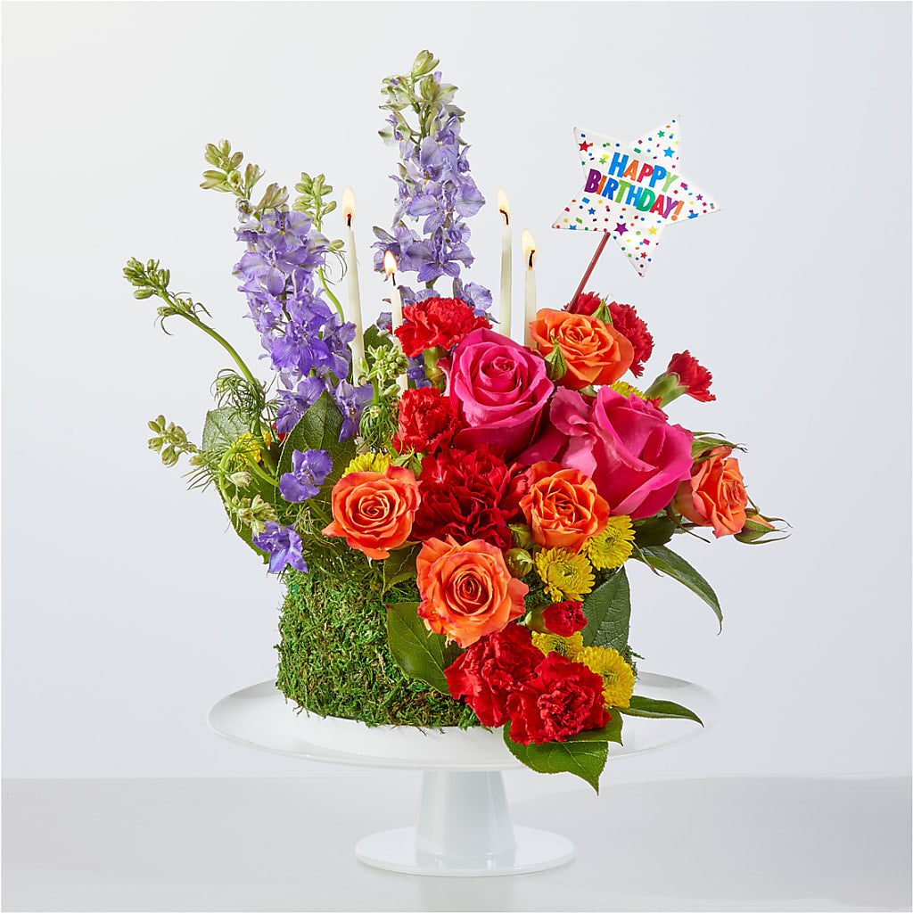 Best Year Yet Floral Cake – Yadilynn Flowers Llc, Orange CA