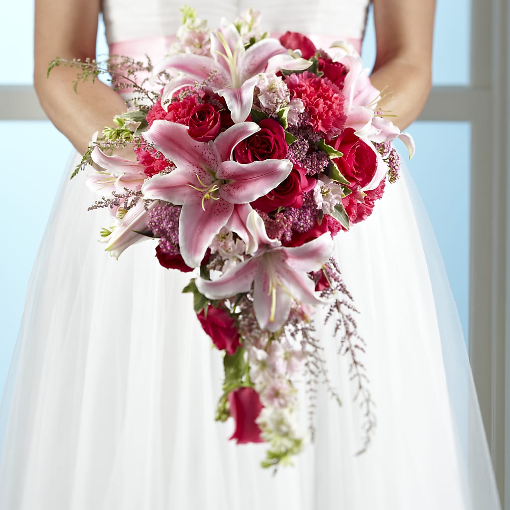 Lily & Rose Bouquet – Yadilynn Flowers Llc, Orange CA