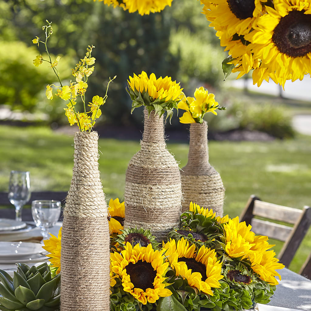 Sublime Garden Centerpiece – Yadilynn Flowers Llc, Orange CA