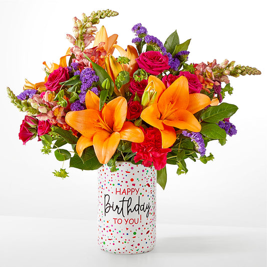Birthday Palooza Bouquet –  Yadilynn Flowers Llc, Orange CA