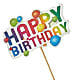Happy Birthday Pick –  Yadilynn Flowers Llc, Orange CA