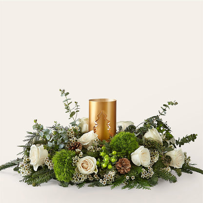 Chestnuts Roasting Centerpiece –  Yadilynn Flowers Llc, Orange CA