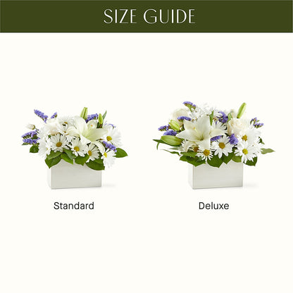 Beyond Blue Box Bouquet –  Yadilynn Flowers Llc, Orange CA