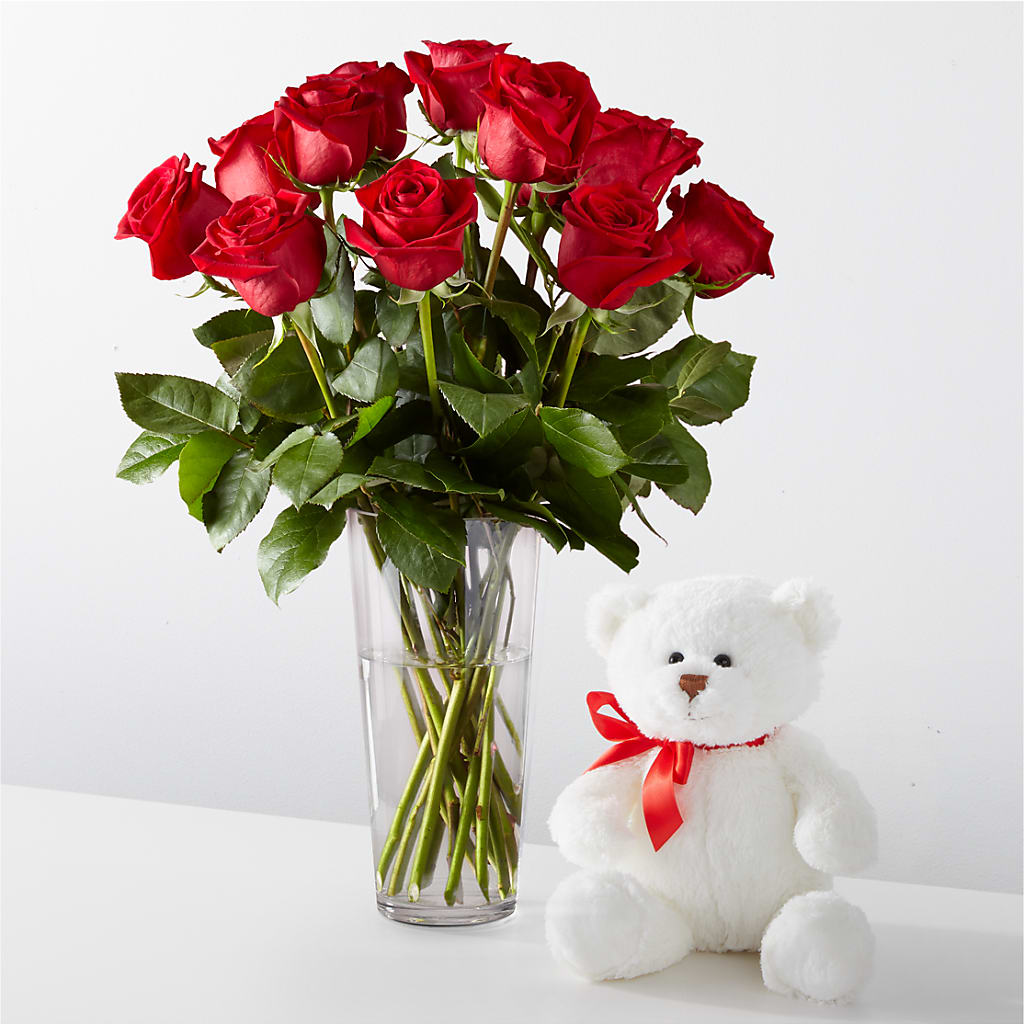 Romantic Long Stem Red Rose Bouquet Bundles –  Yadilynn Flowers Llc, Orange CA
