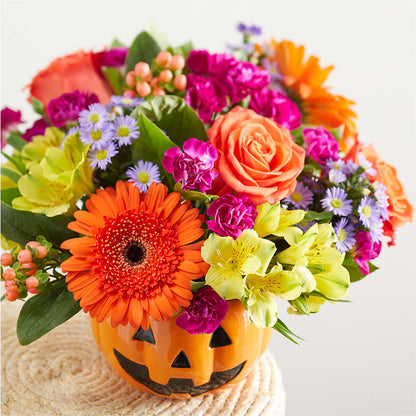 Tricks & Treats Pumpkin –  Yadilynn Flowers Llc, Orange CA