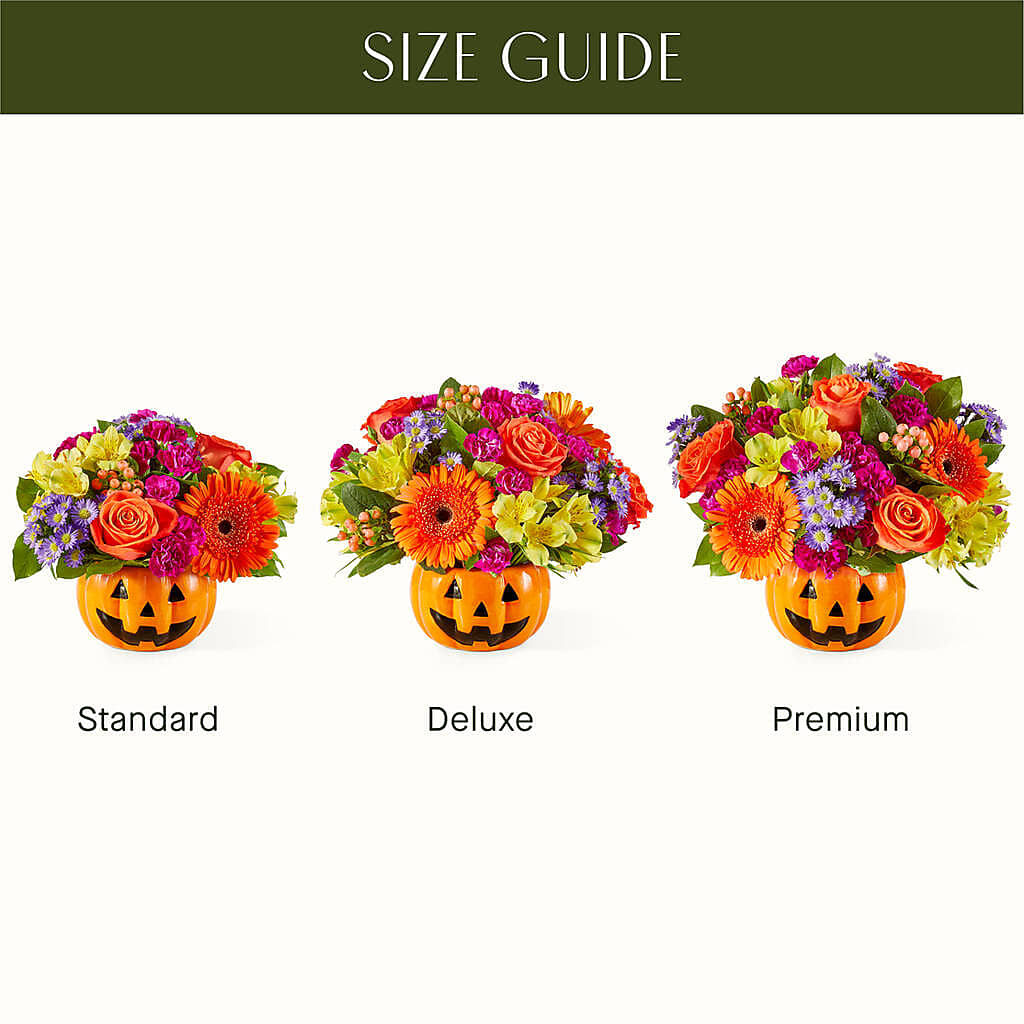 Tricks & Treats Pumpkin –  Yadilynn Flowers Llc, Orange CA