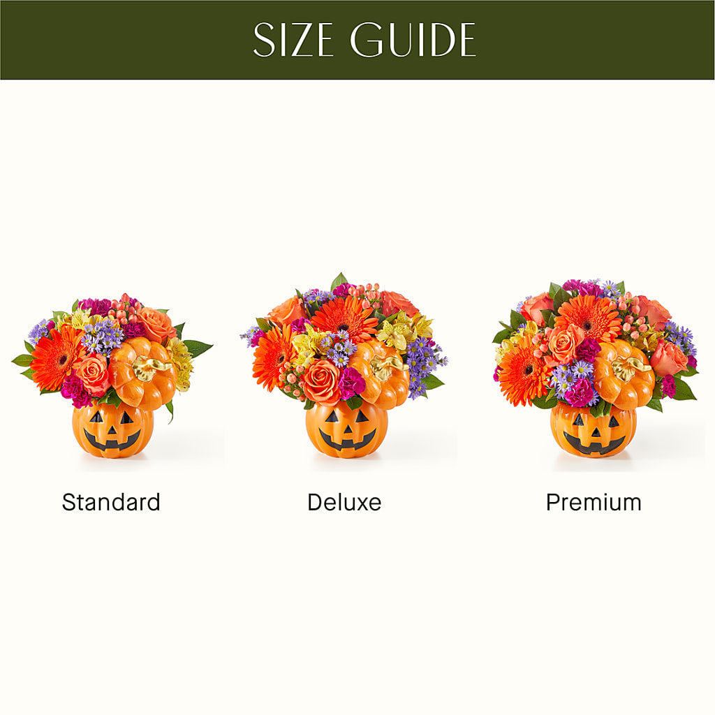 Tricks & Treats Pumpkin –  Yadilynn Flowers Llc, Orange CA