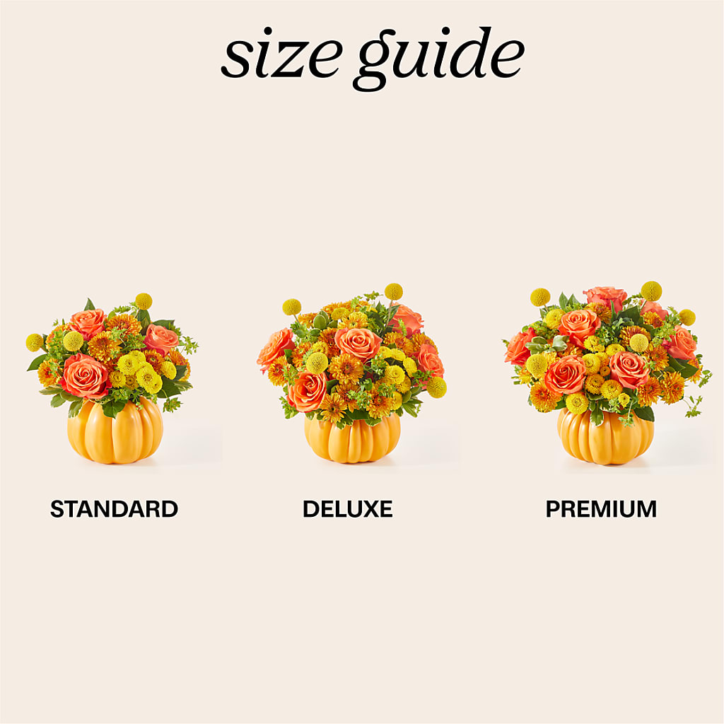 Gourdgeous Pumpkin –  Yadilynn Flowers Llc, Orange CA