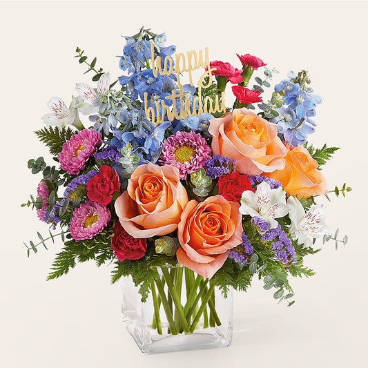 Birthday Bash Bouquet –  Yadilynn Flowers Llc, Orange CA