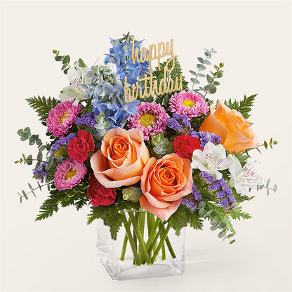 Birthday Bash Bouquet –  Yadilynn Flowers Llc, Orange CA