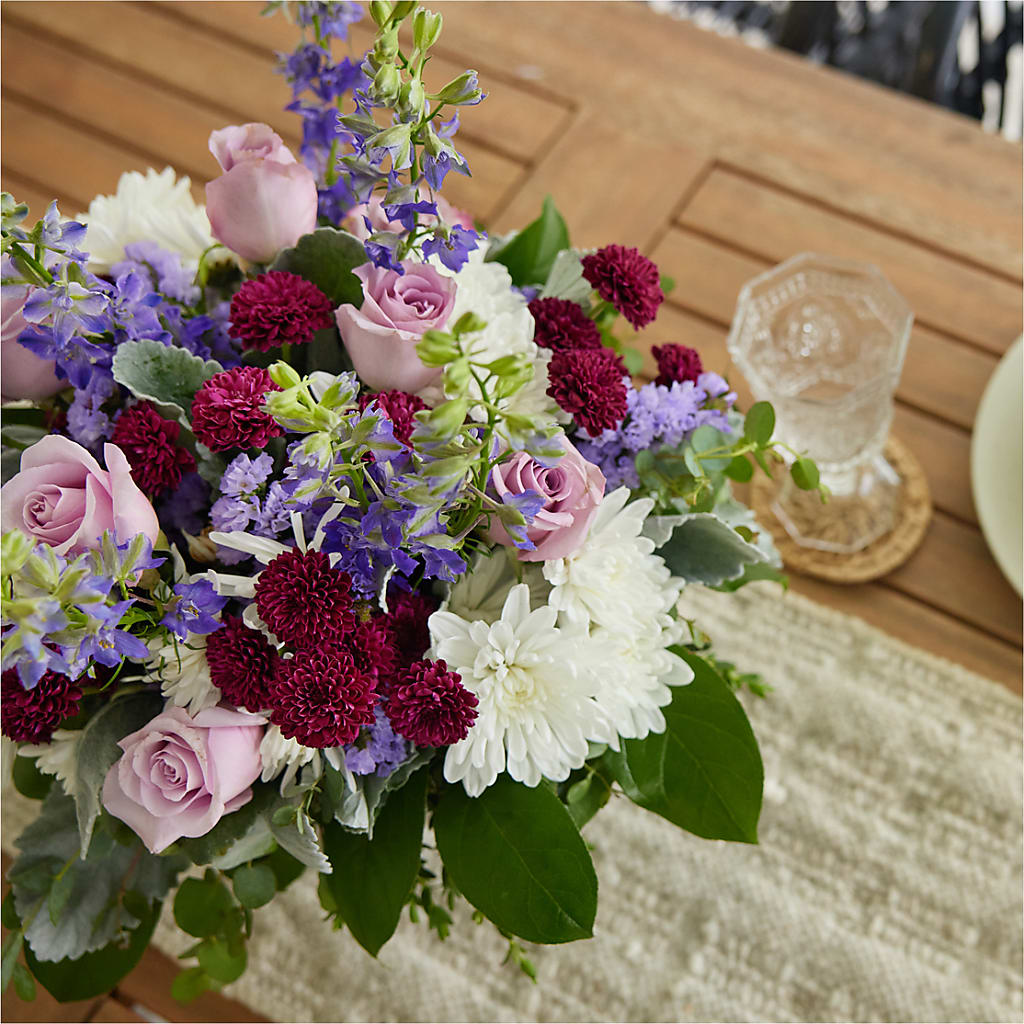 Violet Frost Bouquet –  Yadilynn Flowers Llc, Orange CA