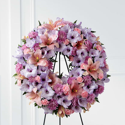 Beloved Friend Wreath –  Yadilynn Flowers Llc, Orange CA