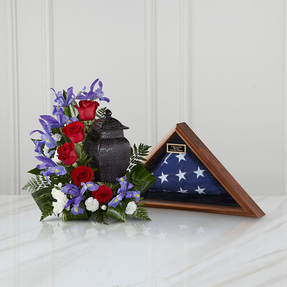 Patriotic Tribute Arrangement –  Yadilynn Flowers Llc, Orange CA