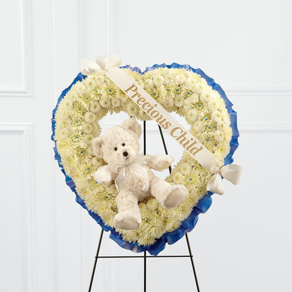 Precious Child Standing Heart –  Yadilynn Flowers Llc, Orange CA