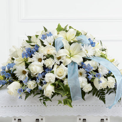 Tender Treasure Casket Spray –  Yadilynn Flowers Llc, Orange CA