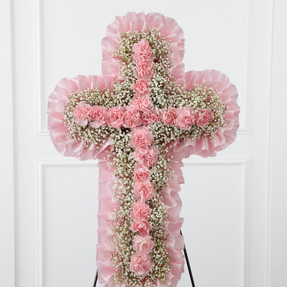 Angel's Cross Easel –  Yadilynn Flowers Llc, Orange CA
