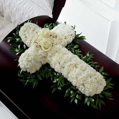 Peaceful Memories Casket Spray (Standard) –  Yadilynn Flowers Llc, Orange CA