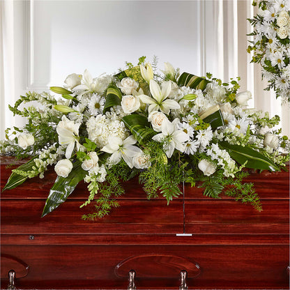 Abundance Casket Spray –  Yadilynn Flowers Llc, Orange CA