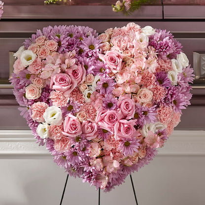 Heaven's Light Heart –  Yadilynn Flowers Llc, Orange CA