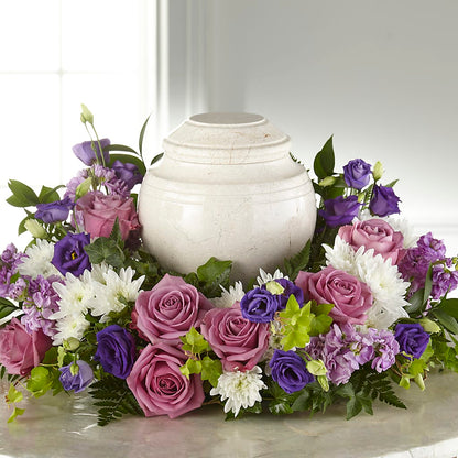 Blooming Sympathy Cremation Adornment –  Yadilynn Flowers Llc, Orange CA