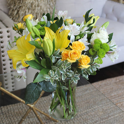 Hope & Serenity Bouquet –  Yadilynn Flowers Llc, Orange CA