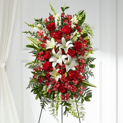 Everlasting Memory Standing Spray –  Yadilynn Flowers Llc, Orange CA