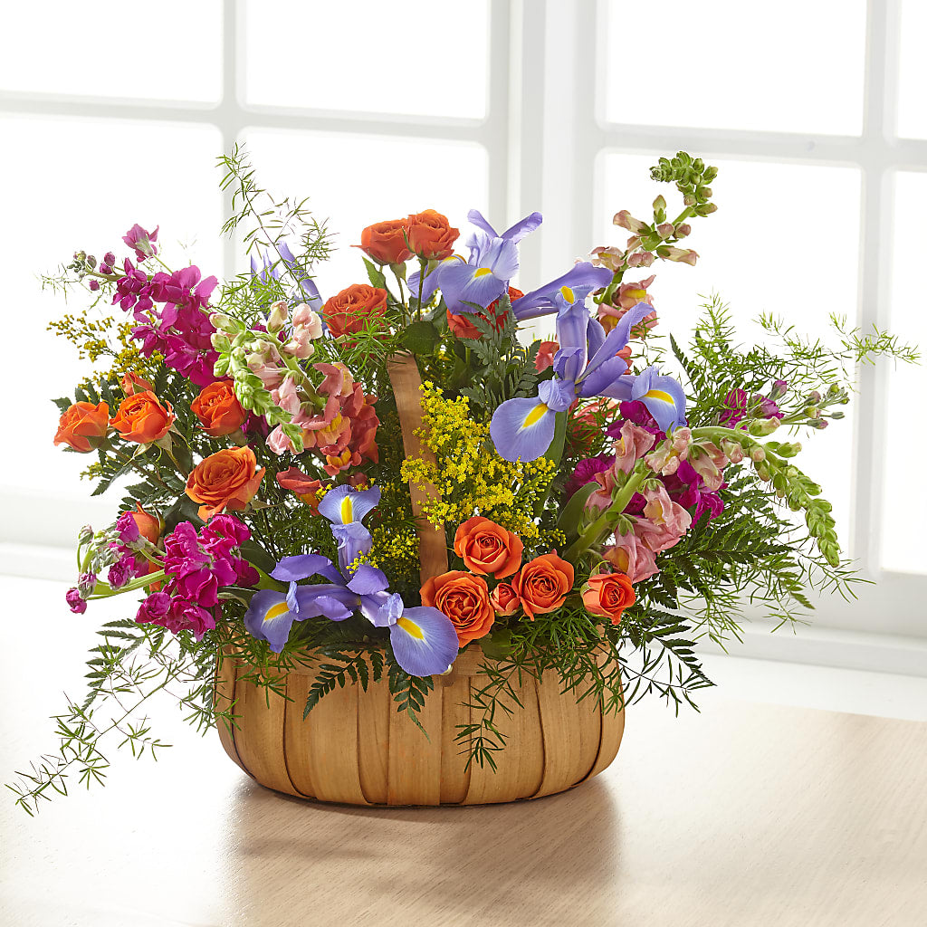 Garden of Life Basket –  Yadilynn Flowers Llc, Orange CA