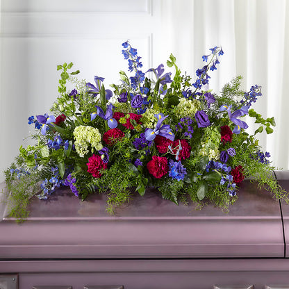 Always Treasured Casket Spray –  Yadilynn Flowers Llc, Orange CA