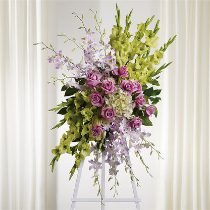 Lasting Legacy Standing Spray –  Yadilynn Flowers Llc, Orange CA